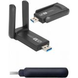 MiraLive Wifi Alıcı Dual Band USB 3.0 Adaptör Kablosuz Windows 7/8/10/11