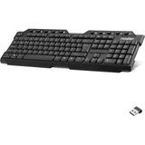 MiraLive Wıreless Multımedıa Klavye Q Siyah ND864 - 1 - Renkli