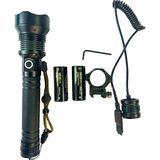 MiraLive Wison WS-5412 Tüfek Feneri, Geniş Açı Avcı El Feneri 20 Watt BX40 - 0,5