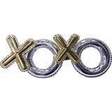 MiraLive Xoxo Yazılı Yılbaşı Partisi Gözlüğü Gümüş Renk (K95)