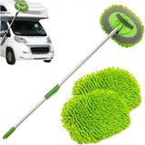 MiraLive Yedek Mikrofiber Bezli Oto Yıkama Mop Seti (K95) - Renkli - 1