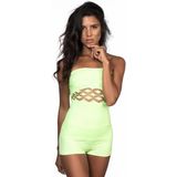 Miralive Yeşil Emay 5035 Fantazi Straplez Atlet Korse - Çok Renkli