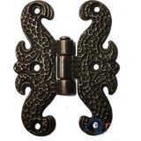 MiraLive Zamak Kelebek Menteşe - Büyük, 50X67MM, Oksit, 100 Adet - 50 x 67 mm - Renkli