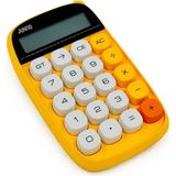 MiraLive ZR734 JN-660 Junno Sarı Hesap Makinesi - Renkli - 1