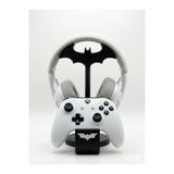 Miralux Batman Gamer Kulaklık Standı Xbox & Playtation Uyumlu Gamepad / Kol Tutucu Dekoratif 22 Cm Siyah