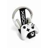 Miralux Gamer Kulaklık Standı ve Xbox & Uyumlu Gamepad / Kol Tutucu Dekoratif 23 Cm Siyah