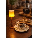 Miralux Mini Lambader Pilli Led Mumlu Sunumluk / Dekoratif Ambiyans Gece Lambası