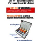 MİRAMAK Elite Serisi 100 Ev Tipi Kompakt Su Filtresi ve Manyetik Kireç Önleyici Set