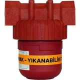Miramak MPF-40 Power Isıya Basınca Dayanıklı Su Sayaç Filtresi 1/2"inç