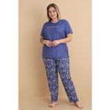 Mirano 9400 Summer Thrill Kısa Kollu Pegasus Büyük Beden Kadın Pijama Takımı