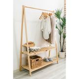 Mirapet Mira Ahşap Gardırop Askılık Iki Raflı Çiçeklik 148x106