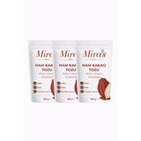 Miras 1934 Ham Kakao Tozu - 450 g - %10-12 Yağ - Natürel Kakao Tozu - 150 g x3