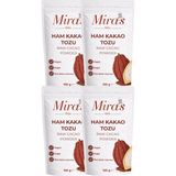 Miras 1934 Ham Kakao Tozu - 600 G - %10-12 Yağ - Natürel Kakao Tozu - 150 G x 4 - 600 gr