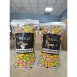 Miras Anadoludan Renkli Badem Şekeri 1 kg Iri Boy Karışık Draje Şeker – Özel Gün, Nişan, Bebek Şekeri - 1 Kilo