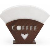 Mira's Coffee 100 Adet No:4 Kağıt Kahve Filtresi ve Dekoratif Filtre Tutucu