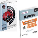 Miray 2024 Ayt Kimya Soru Bankası + Yaprak Test 2 Kitap