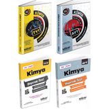 Miray 2024 Tyt Ayt Kimya Soru Bankası + Yaprak Test 4 Kitap