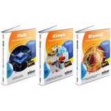 Miray 2025 Ayt Fizik + Kimya + Biyoloji Ders Anlatım Fasikülleri Seti 3 Kitap