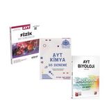 Miray Ayt Fizik Çöz Kazan Kimya Ve 3D Biyoloji Deneme Seti 3 Kitap
