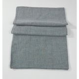 Miray Büyük Boy Pano Pamuk Eşarp - 120 x 120 - 0616-06 - Açık Gri - Renk