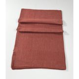 Miray Büyük Boy Pano Pamuk Eşarp - 120 x 120 - 0617-15 - Kiremit - Renk