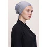 MİRAY Dikişsiz Penye Bone - Gri