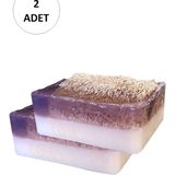 Miray Life 2 Adet Doğal Kabak Lifli Lavanta Sabunu - 1 - 1 Adet