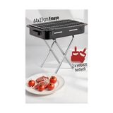 Miray Life Turk 4 Adet Emaye Mangal Katlanır Ayaklı 720230 Paket - EMY6960-2004