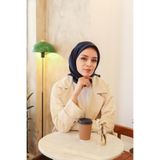 MİRAY Miray Düz Renk Eşarp - Kristal-lacivert