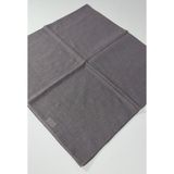 Miray Pano Pamuk Eşarp - 95 x 95 - 0621-11 - Füme - Renk