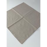 Miray Pano Pamuk Eşarp - 95 x 95 - 0621-12 - Taş - Renk