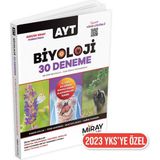 Miray Yayınları AYT Biyoloji 30 Deneme (2023'E Özel)