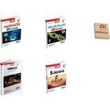 Miray Yayınları Miray Lgs 8. Sınıf Matematik Fen Türkçe Branş Deneme ve 5 Sayısal 5 Sözel Kitapçık Deneme 4lü Set