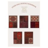 MirayDesign ÇOKLU DESEN ETNİK HALI MOTİFLİ 10'LU SCRAPBOOK KAĞIT SETİ A5 BOYUT(ARAPÇA SABIR ŞÜKÜR DUA TEVEKKÜL YAZILI STİCKER HEDİYELİ)