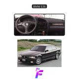 Mircem Bmw E36 Airbagsiz (1990-1998) Torpido Örtüsü | Güneşten Korur | Kolay Montaj | Tam Uyum | D6 Siyah