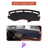 Mircem Bmw E39 (1995-2003) Araca Özel Torpido Örtüsü | Ön Göğüs Kılıfı | Tam Koruma | Oto Aksesuar | Ta16 Kahverengi