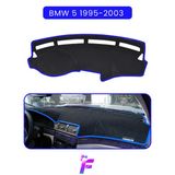 Mircem Bmw E39 (1995-2003) Araca Özel Torpido Örtüsü | Ön Göğüs Kılıfı | Tam Koruma | Oto Aksesuar | Ta17 Mavi