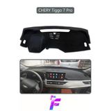 Mircem Chery Tiggo 7 Pro Araca Özel Torpido Örtüsü | Ön Göğüs Kılıfı | Tam Koruma | Oto Aksesuar | D38 Gri