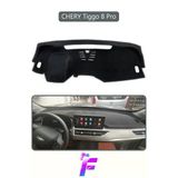 Mircem Chery Tiggo 8 Pro Torpido Örtüsü | Güneşten, Isıdan, Çatlamadan Korur | Tam Uyum | D44 Gri
