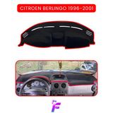 Mircem Cıtroen Berlingo (1996-2001) Uyumlu Torpido Örtüsü | Çatlama Ve Isıya Karşı Tam Koruma | Ta39 Kırmızı