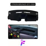 Mircem Cıtroen Berlingo (2015-2020) Uyumlu Torpido Örtüsü | Çatlama Karşı Tam Koruma | Tam Uyum | D72 Siyah