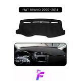 Mircem Fıat Bravo (2007-2014) Araca Özel Torpido Örtüsü | Ön Göğüs Kılıfı | Tam Koruma | Oto Aksesuar | E30 Siyah
