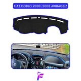 Mircem Fıat Doblo (2000-2008) Aırbagsız | Torpido Örtüsü | Güneşten Korur | Kolay Montaj | Tam Uyum | Tb5 Mavi