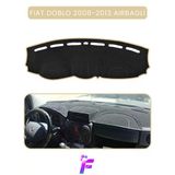 Mircem Fıat Doblo (2008-2013) Aırbaglı Uyumlu Torpido Örtüsü | Çatlama Ve Isıya Karşı Tam Koruma | Ta91 Bej