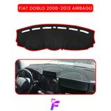 Mircem Fıat Doblo (2008-2013) Aırbaglı Uyumlu Torpido Örtüsü | Çatlama Ve Isıya Karşı Tam Koruma | Ta93 Kırmızı