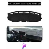 Mircem Fıat Doblo (2008-2013) Aırbaglı Uyumlu Torpido Örtüsü | Çatlama Ve Isıya Karşı Tam Koruma | Ta96 Siyah