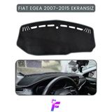 Mircem Fıat Egea (2007-2015) Ekransız Araca Özel Torpido Örtüsü | Ön Göğüs Kılıfı | Tam Koruma | Tb14 Gri