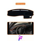 Mircem Ford Escort Uyumlu Torpido,Panel Örtüsü | Hızlı Ve Kolay Montaj | Kaymaz Tasarım | Tam Uyum | F4 Kahverengi
