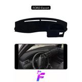 Mircem Ford Escort Uyumlu Torpido,Panel Örtüsü | Hızlı Ve Kolay Montaj | Kaymaz Tasarım | Tam Uyum | F6 Siyah