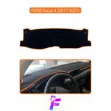 Mircem Ford Focus 4 (2017-2021) Uyumlu Torpido Örtüsü | Kolay Montaj | Kaymaz Tasarım | Tam Uyum | F10 Kahverengi
